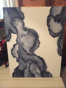 Inky abstract