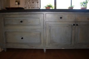 distressed kitchen cupboards