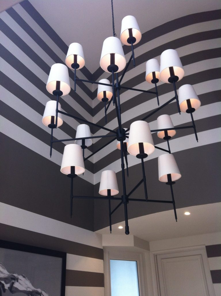 Wall Finishes-vertical stripes