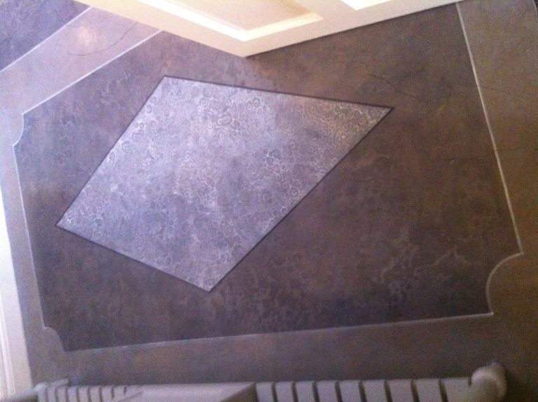 Wall Finishes-fossilized stone effect