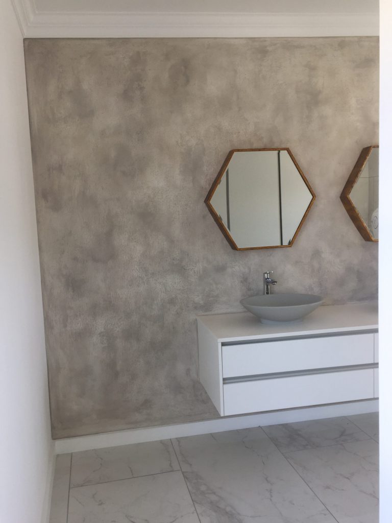 aged wall finish