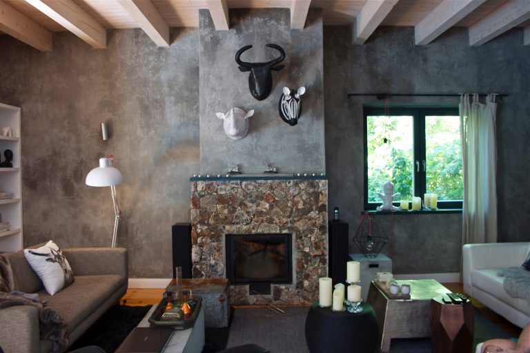 faux concrete effect