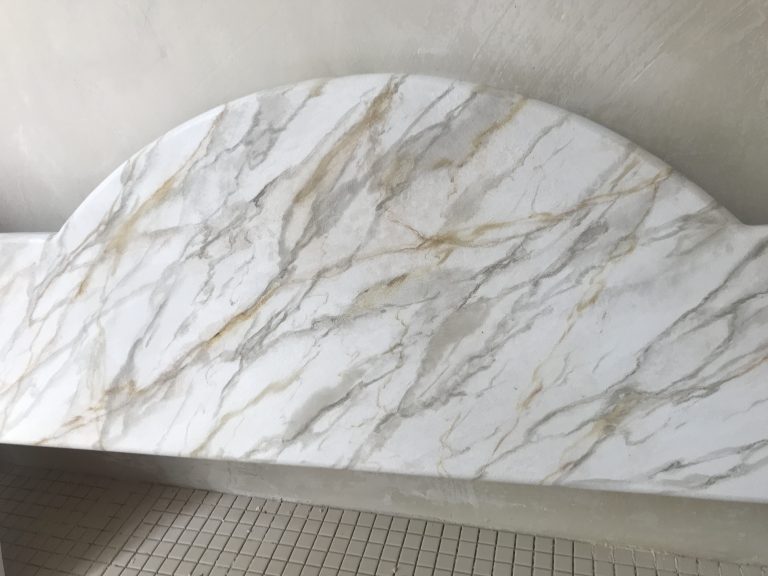 faux painted marble