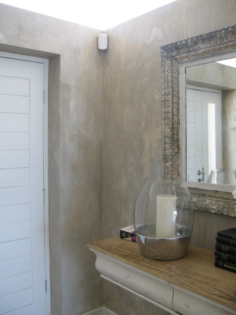 textured faux concrete effect